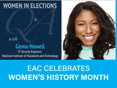2021 Women's History Month - Women in Elections - Interview with Gema ...